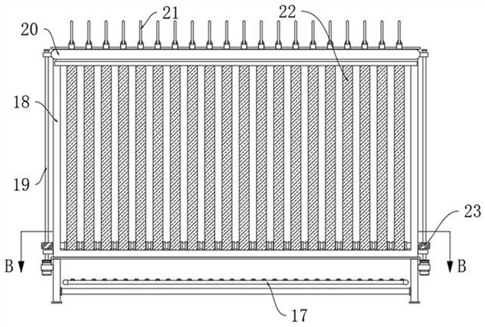 Hollow plate type ceramic membrane bioreactor and wastewater treatment method