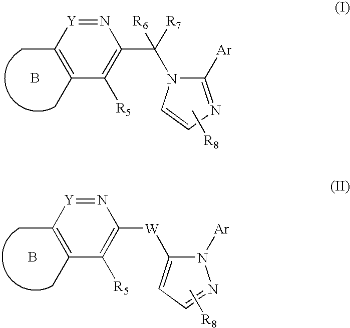 Imidazolylmethyl and Pyrazolylmethyl Heteroaryl Derivatives