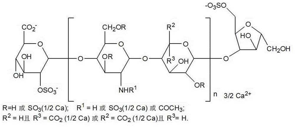 A method for detecting nadroparin calcium products