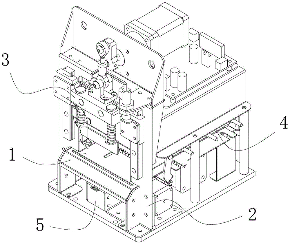 Siamese bag slitting unit machine