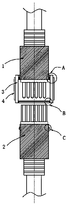 Waterproof connector for electronic products and machining method thereof