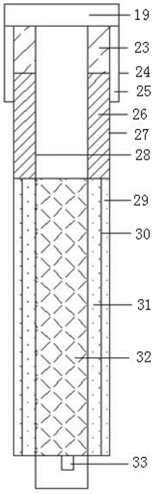Water settling, spring protection and recharging integrated device for foundation pit engineering