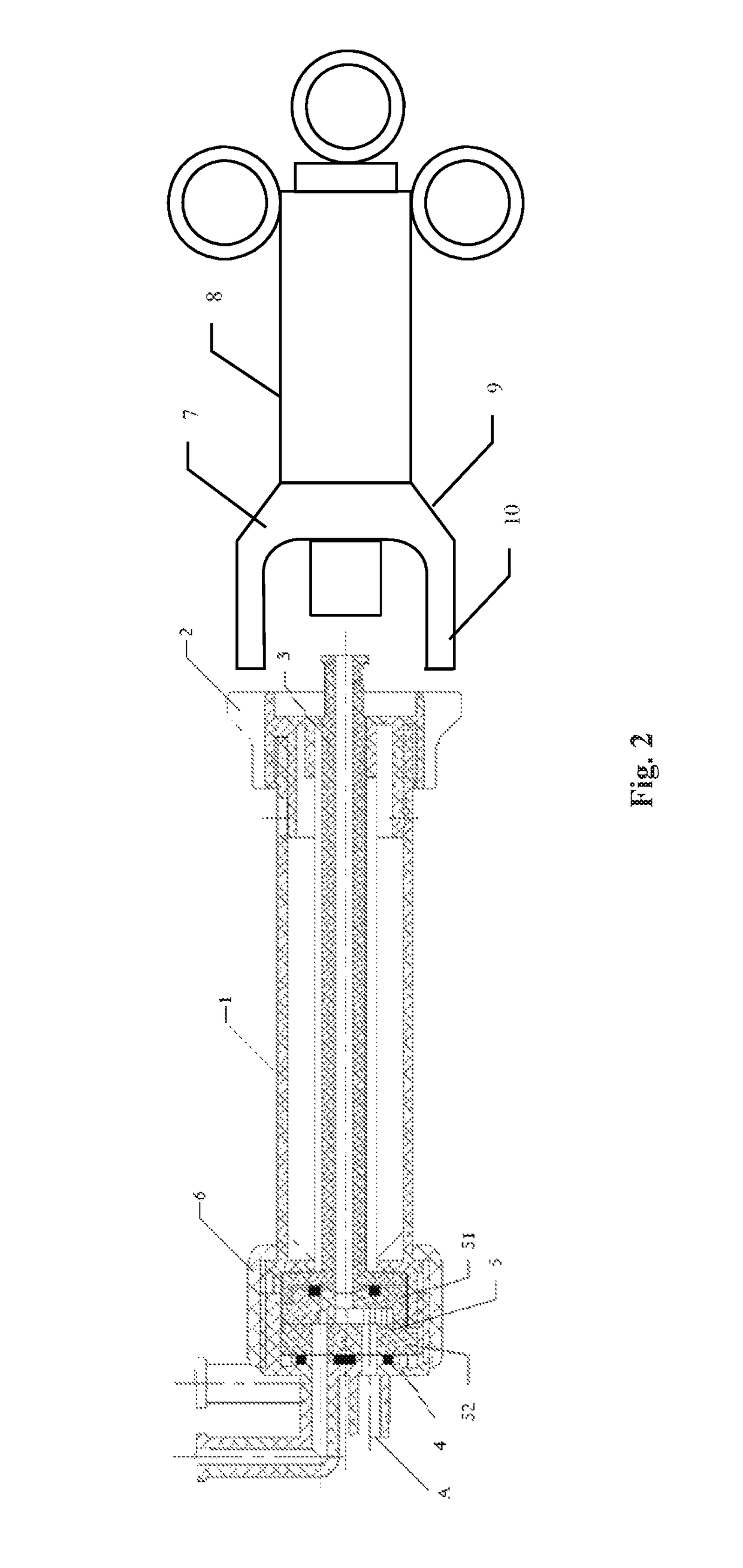 Manifold valve device