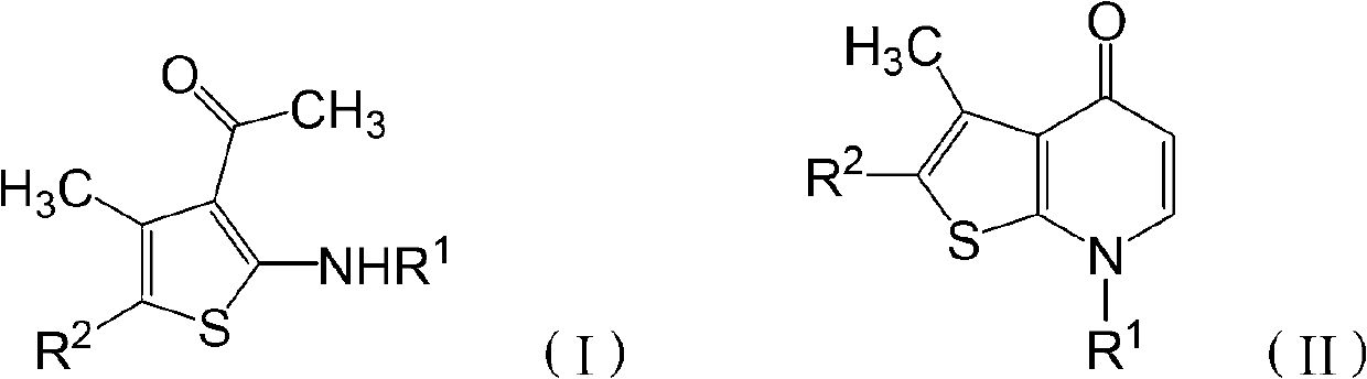 Preparation method of thienopyridine ketone compounds