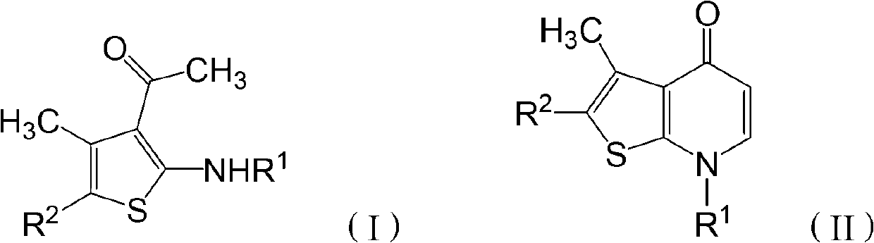 Preparation method of thienopyridine ketone compounds