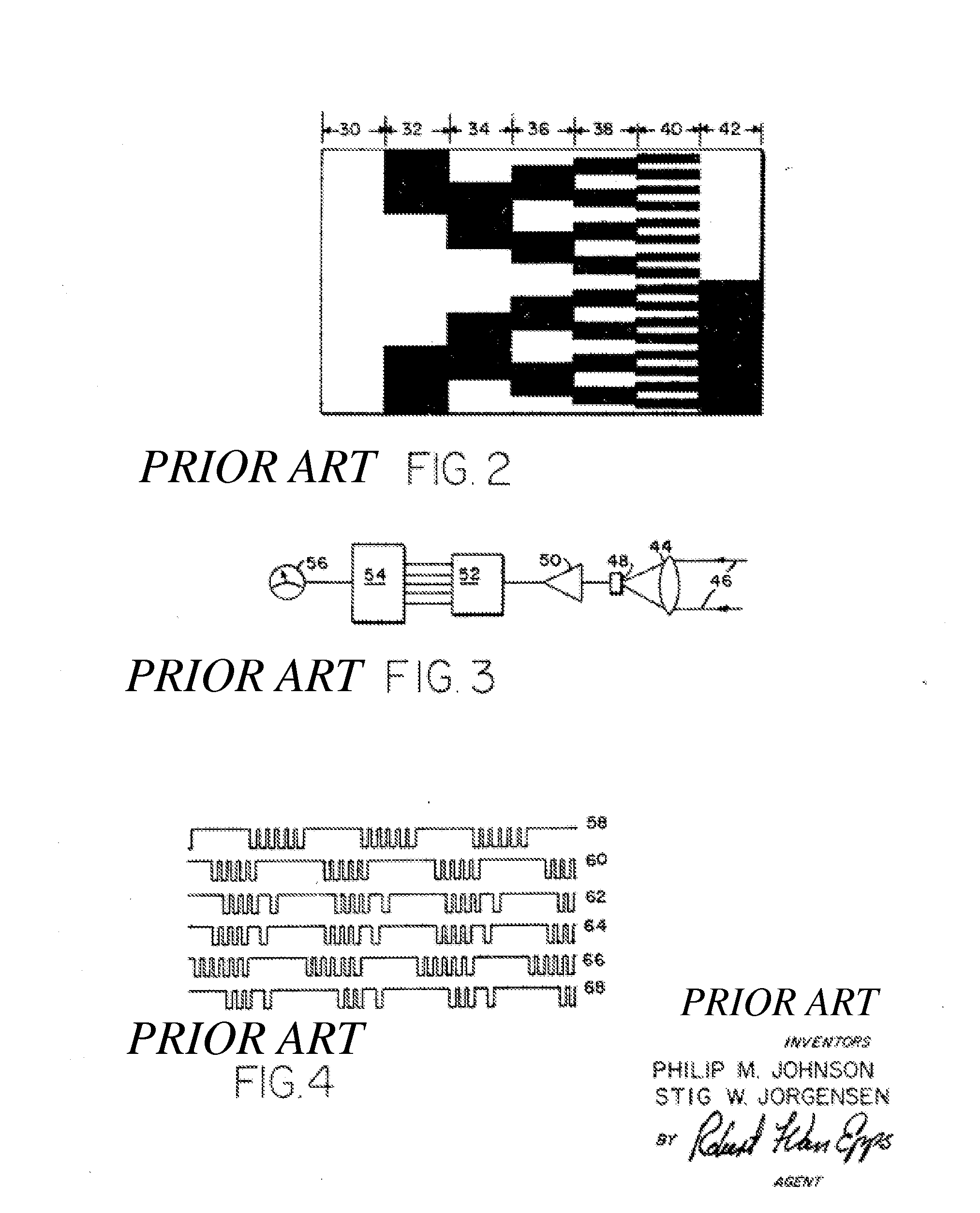 Compound structured light projection system for 3-D surface profiling