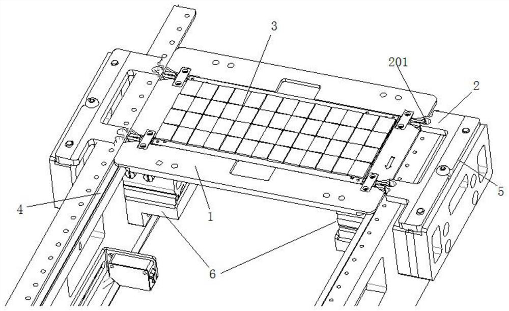 SMT printing process burst buckle jig