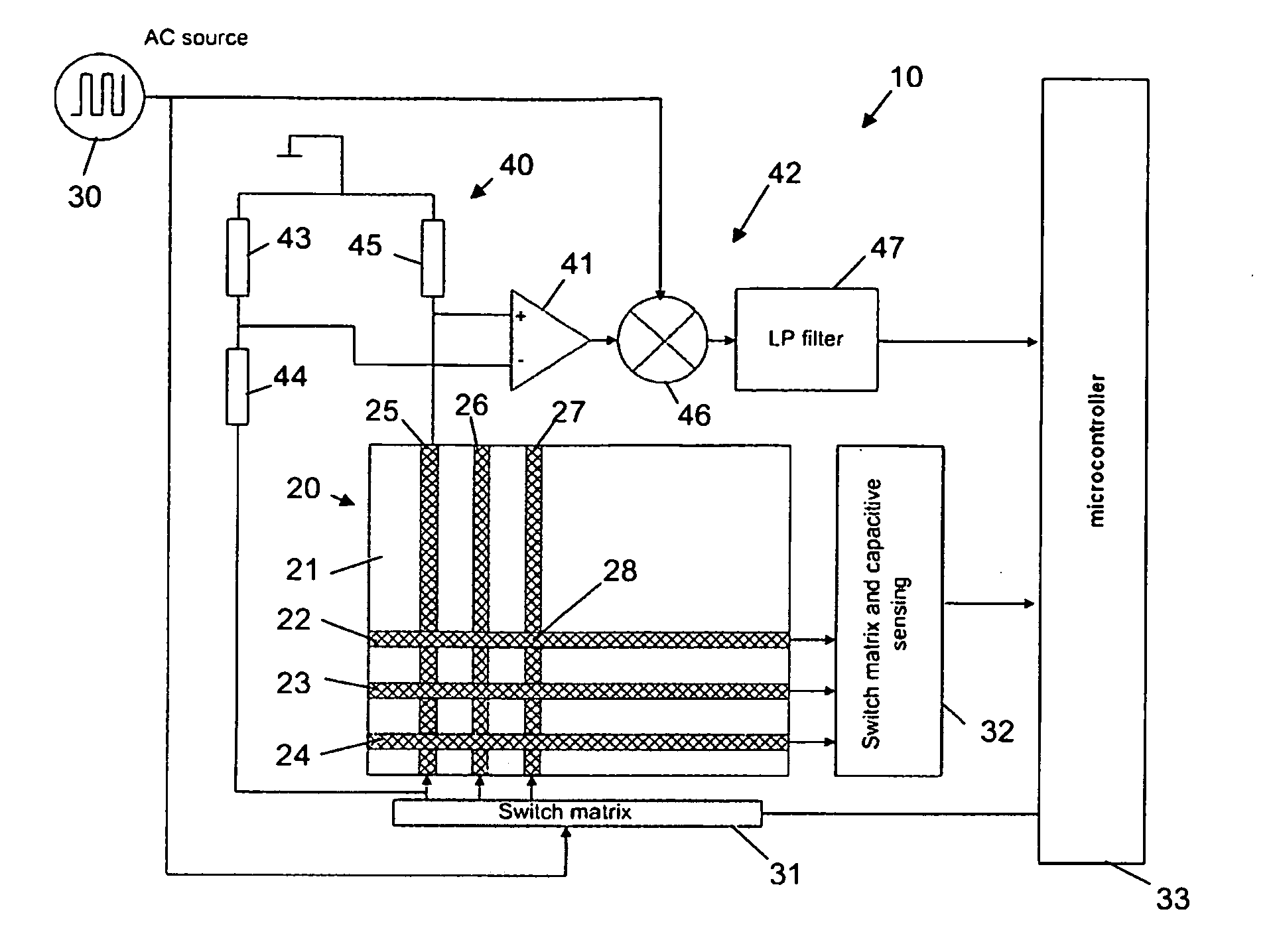 Method for controlling a touch sensor