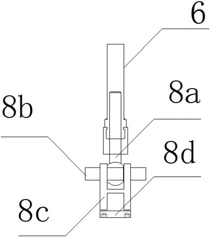 Multi-span beam structure experimental model and experimental method