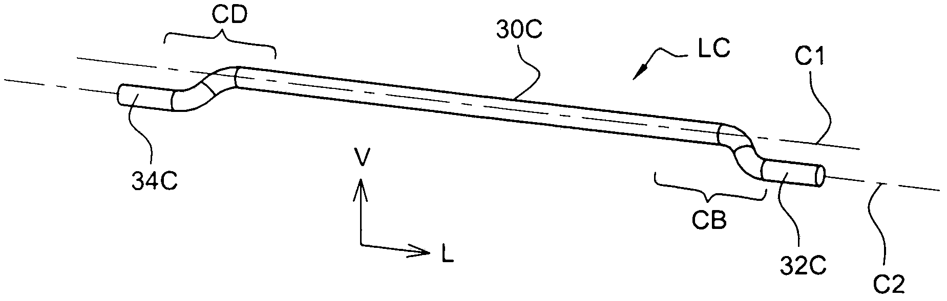 Control device comprising a movable upper panel for actuating a switching breaker