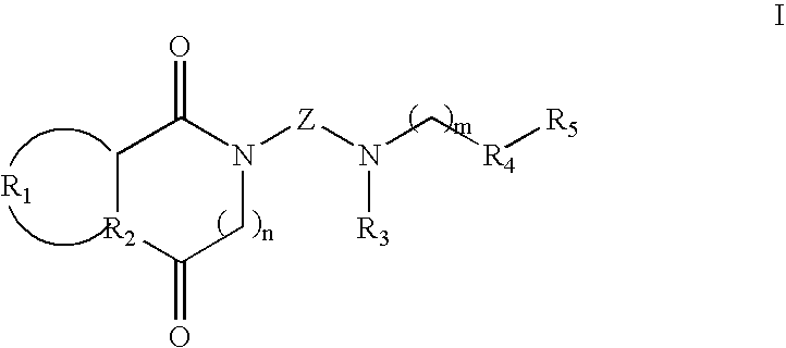 Cycloalkanedione derivatives, method for the production thereof and their pharmacological applications
