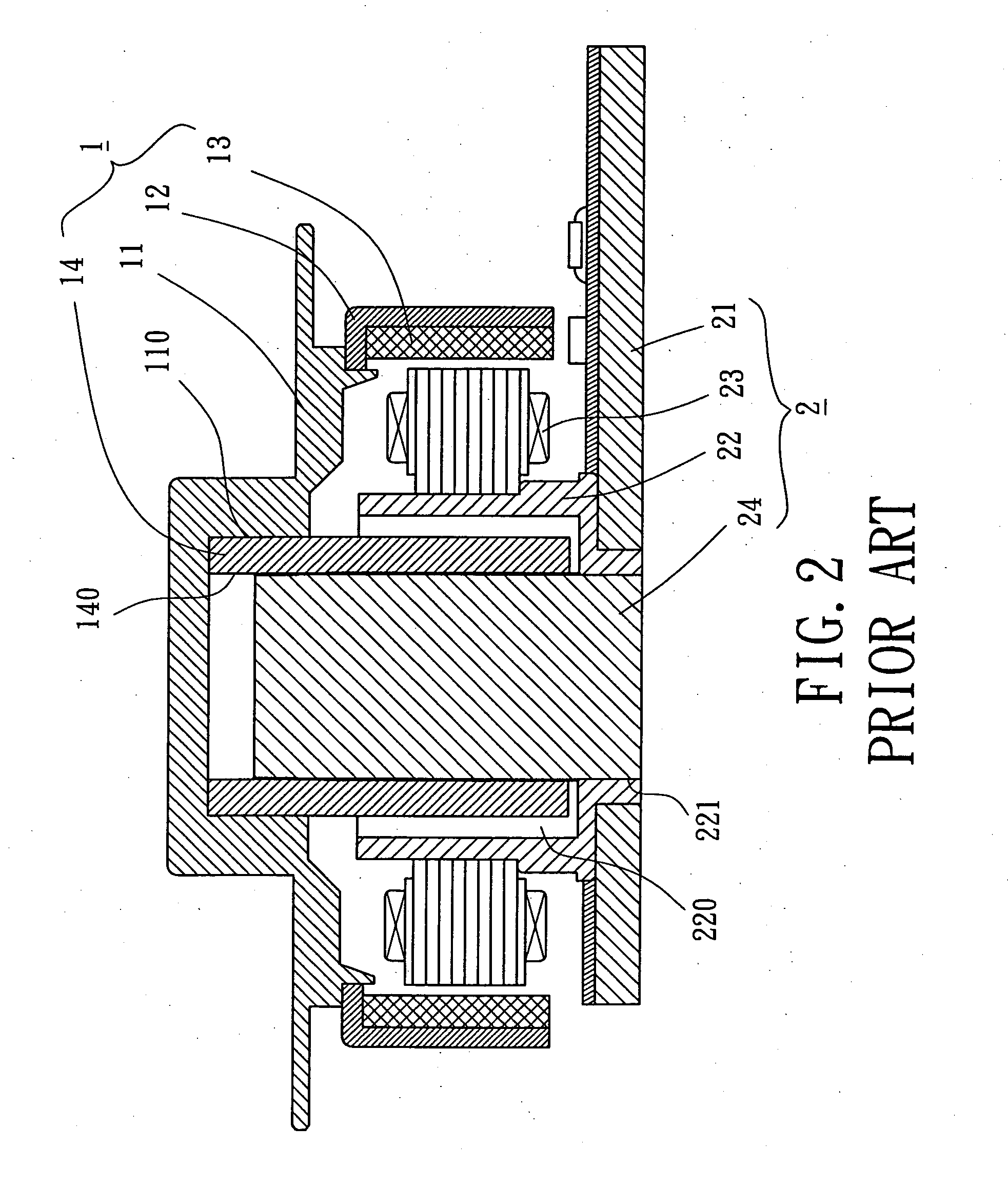 Tray assembly for spindle motor with aerodynamic bearing