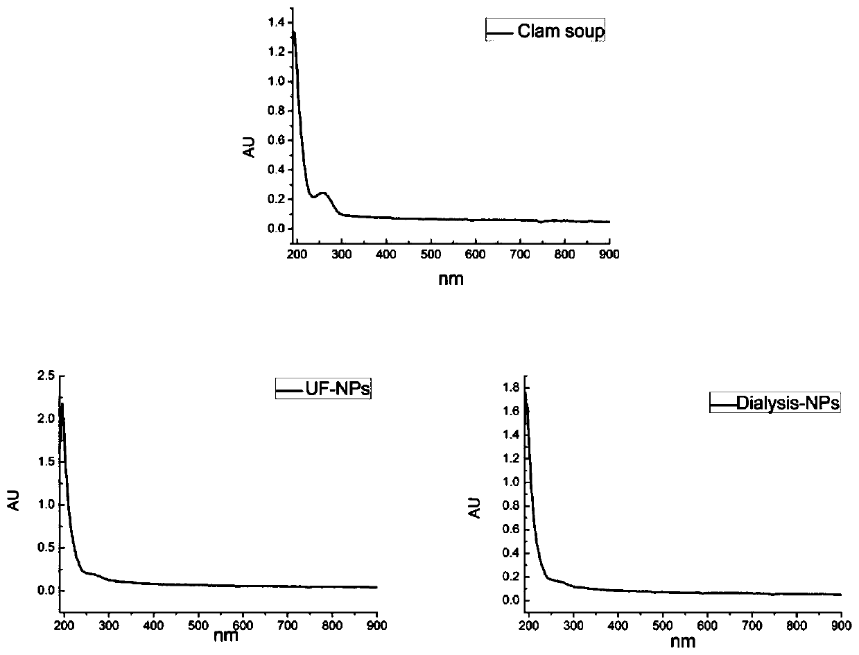 Method for separating and quantitatively analyzing food-borne nanoparticles
