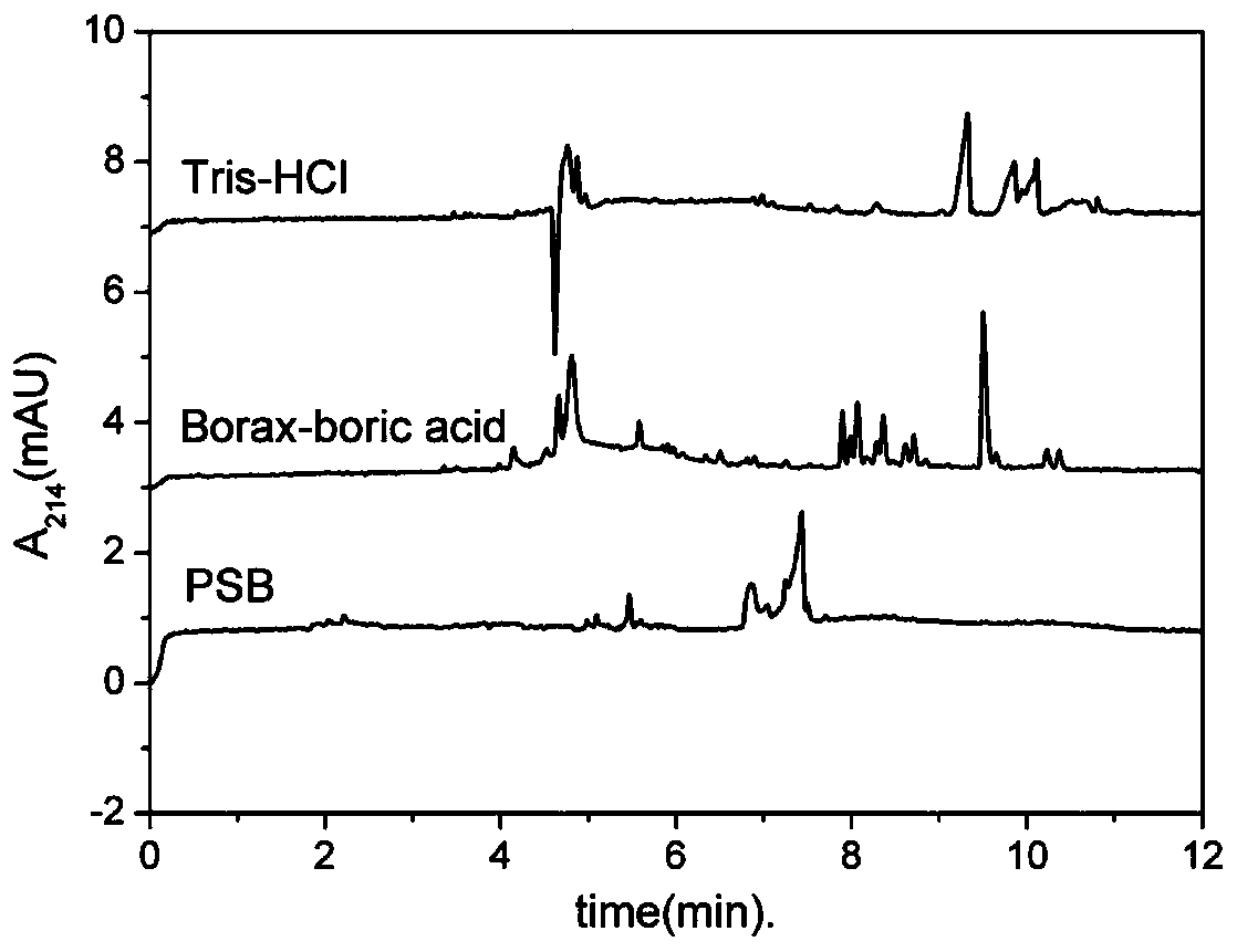 Method for separating and quantitatively analyzing food-borne nanoparticles