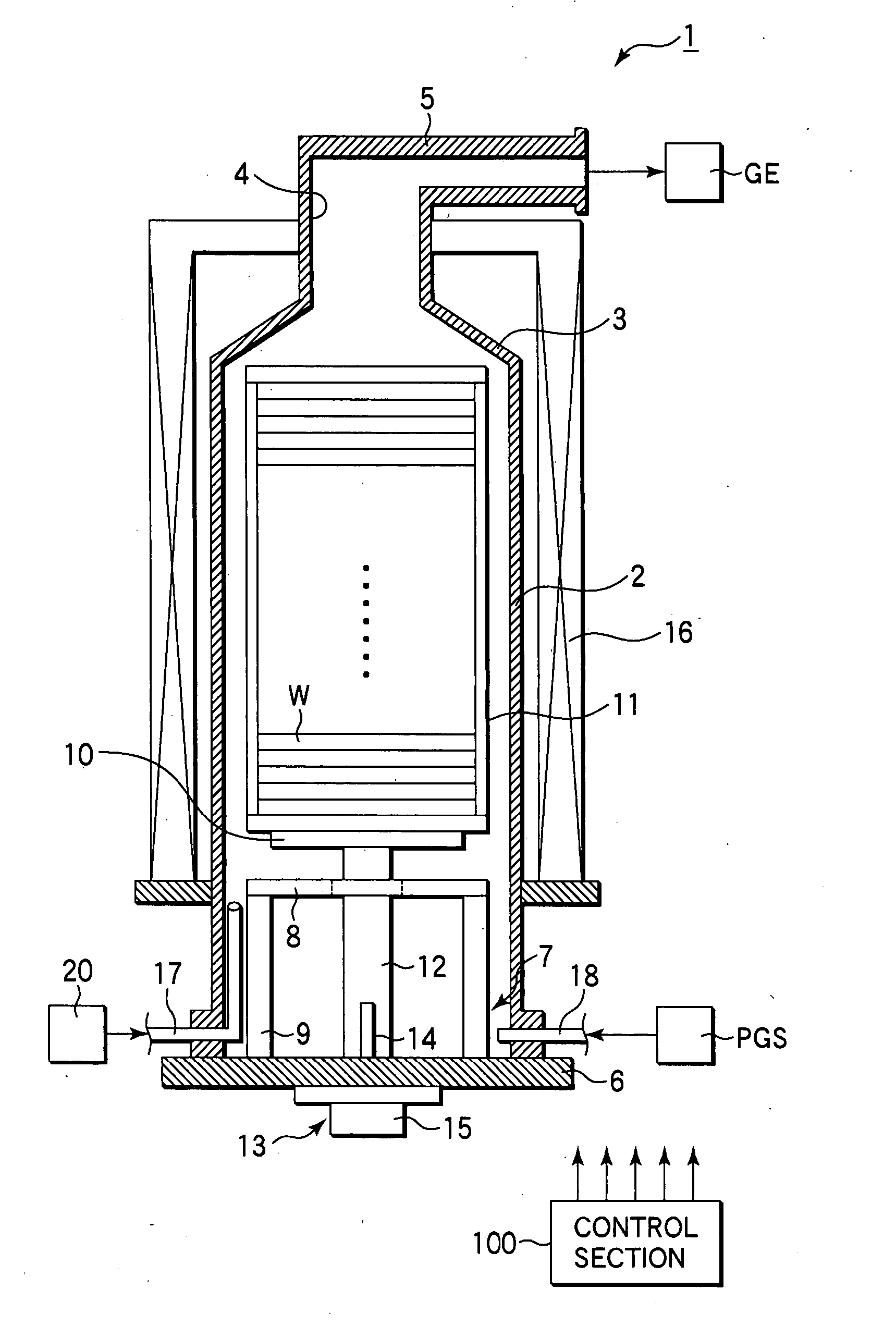 Film formation apparatus for semiconductor process and method for using the same