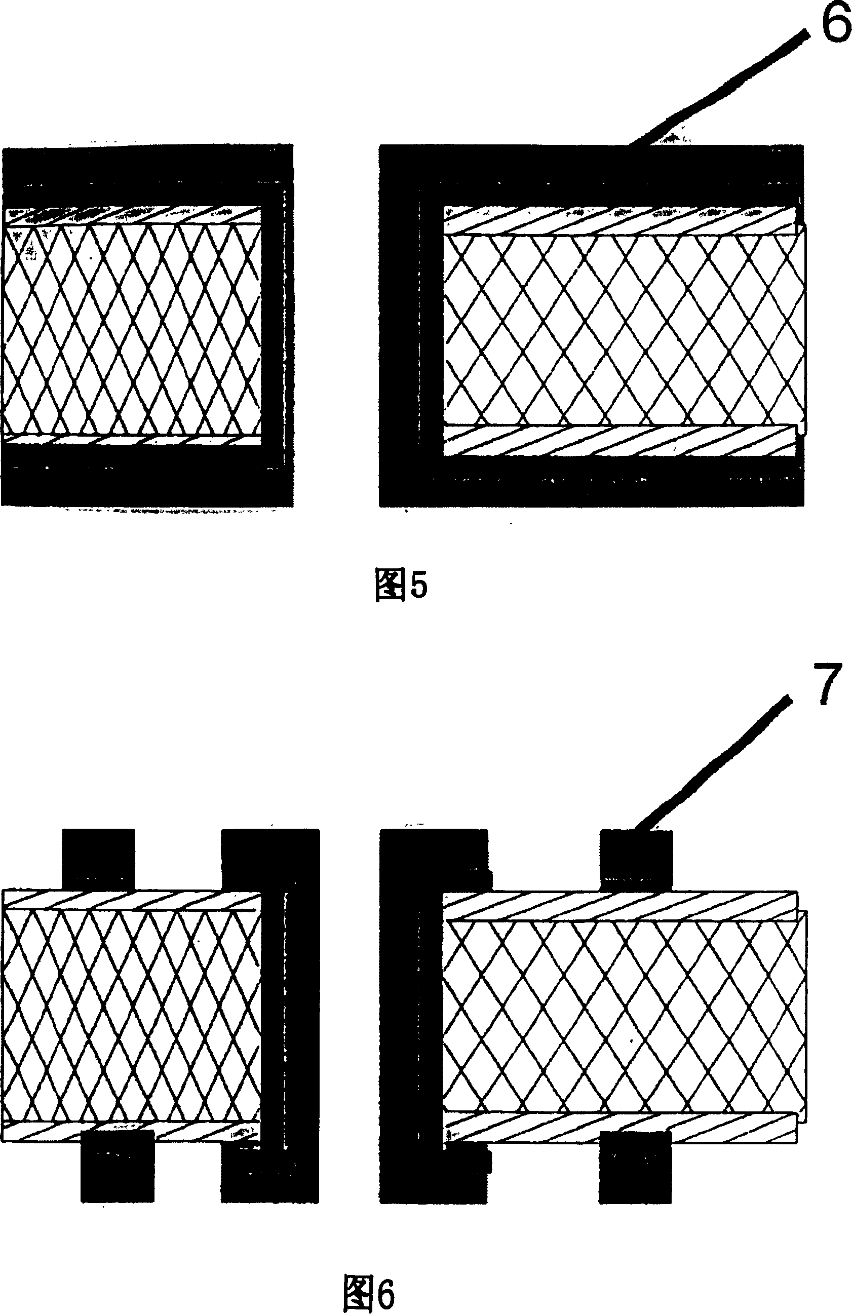 Resin composite copper foil, printed wiring board, and production process thereof