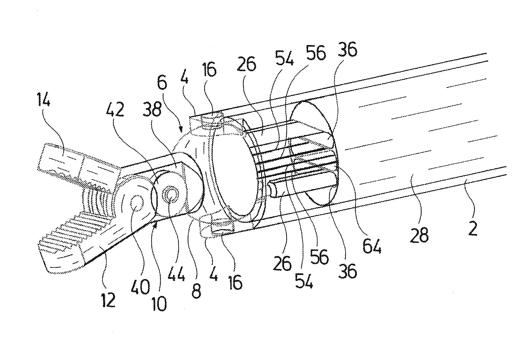 Instrument, in particular medical-endoscopic instrument or technoscope