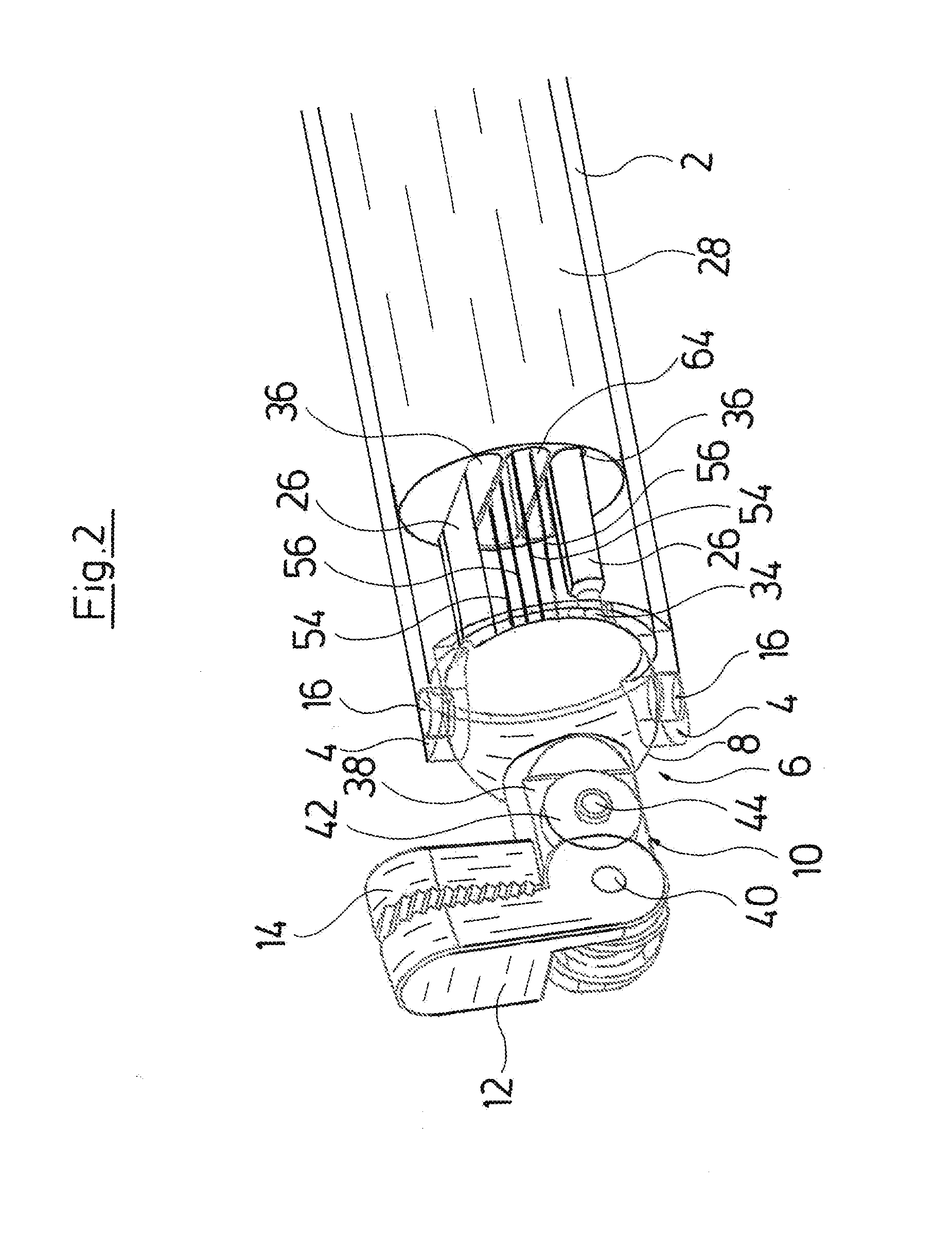 Instrument, in particular medical-endoscopic instrument or technoscope