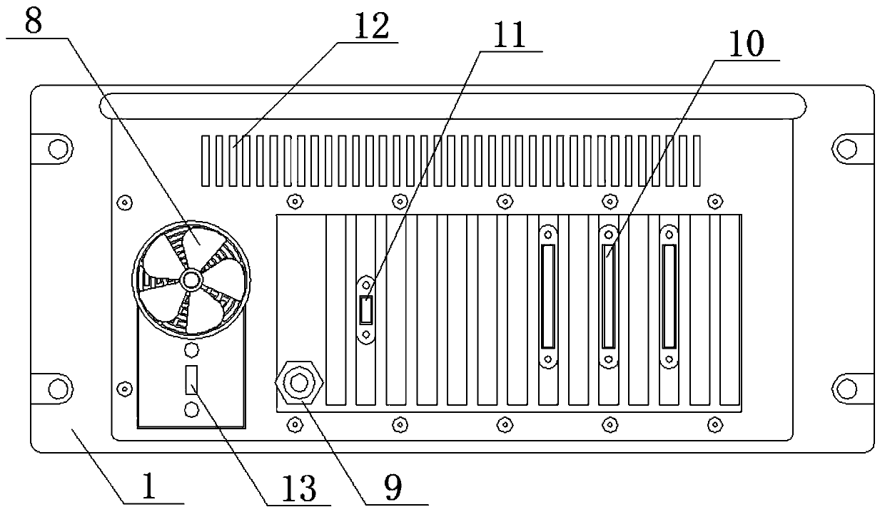 Swing detection device for water-turbine generator set