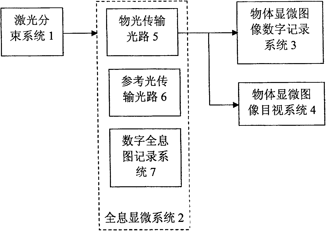 Digital holographic micro-measuring device