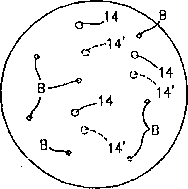 Method and apparatus for separating shaped compositions from composition of complex biological liquid sample