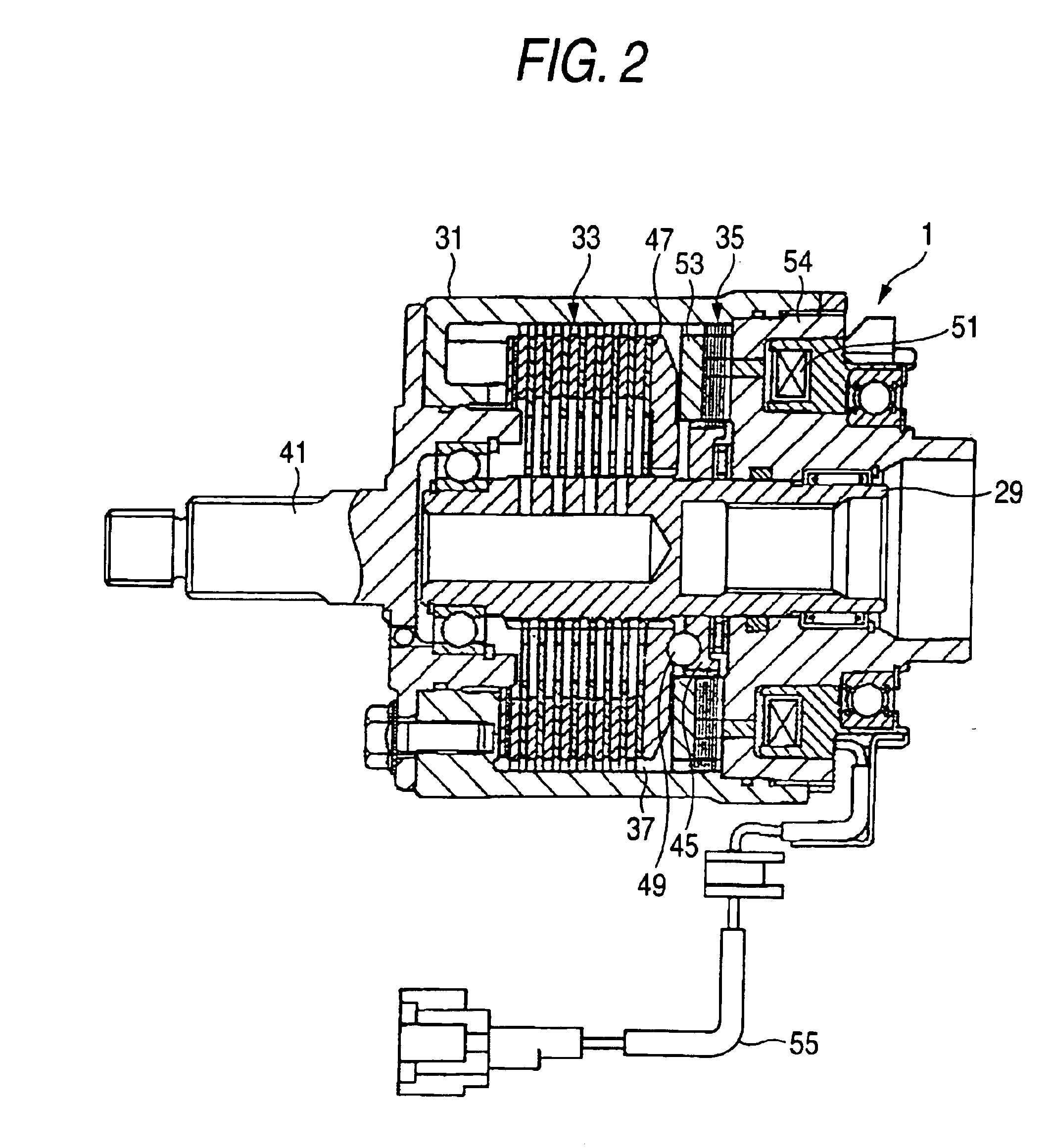Power transfer apparatus of four-wheel drive vehicle and device for controlling torque