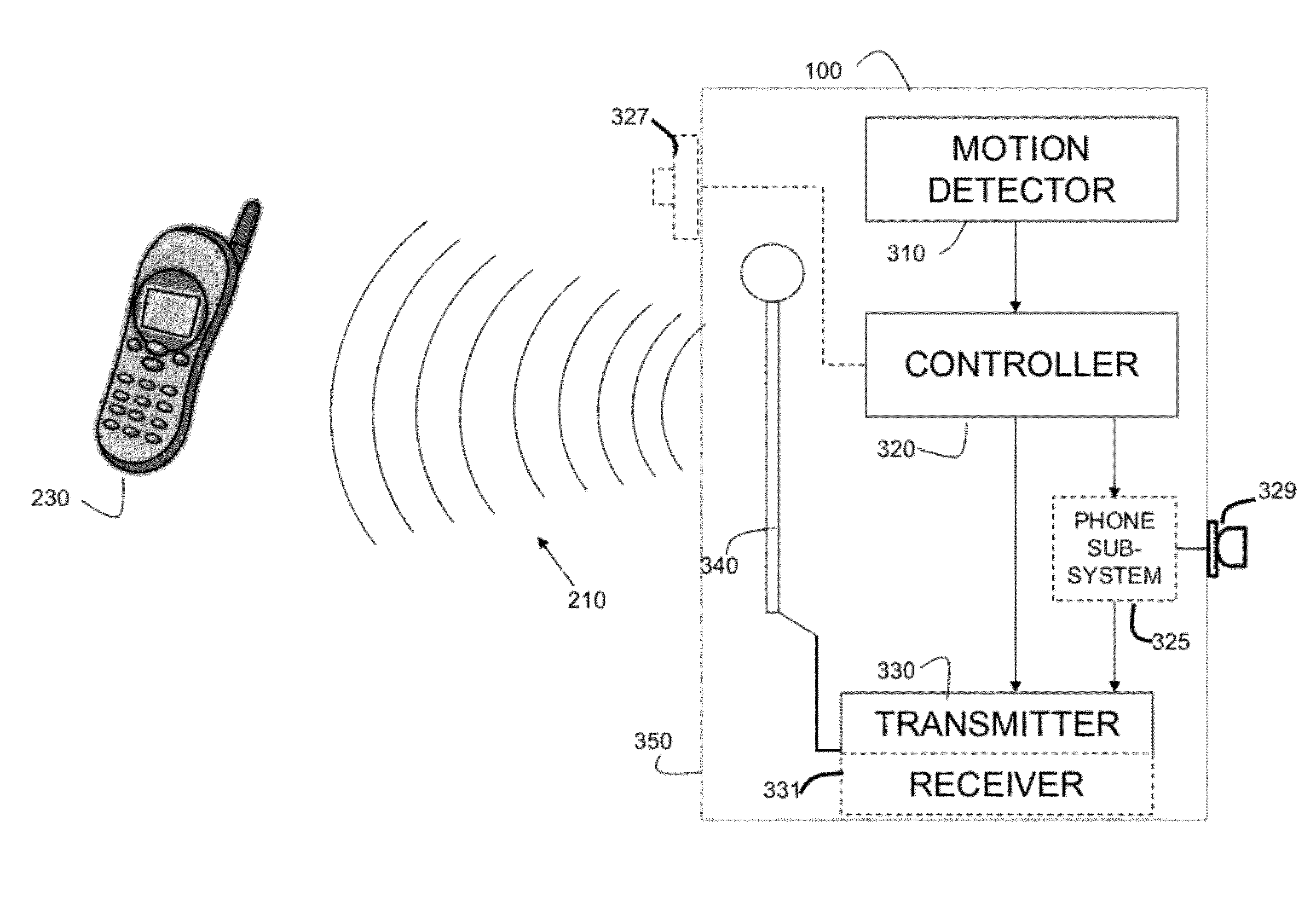 Vehicle safety device for reducing driver distractions