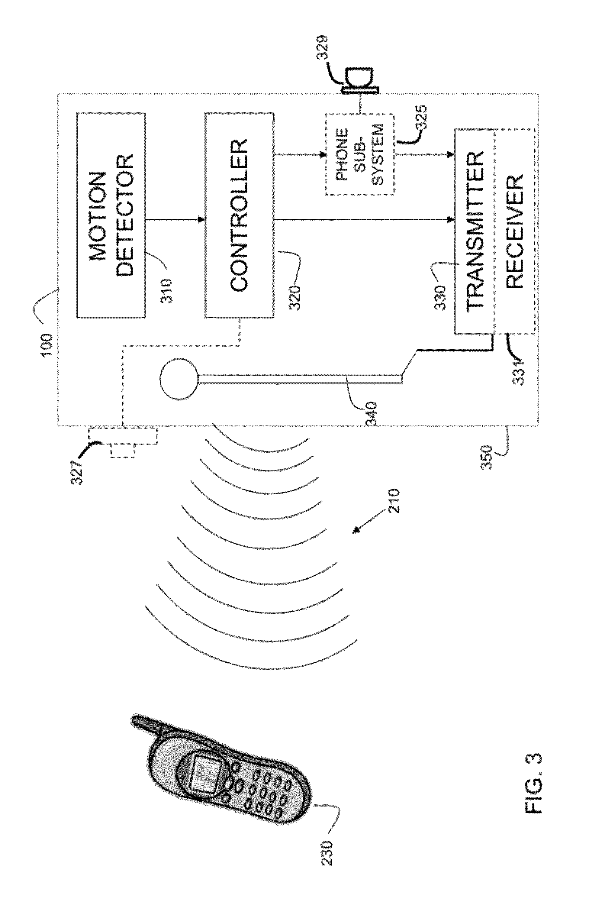 Vehicle safety device for reducing driver distractions