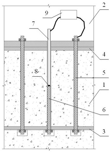Method for replacing pre-embedded anchor bolt of concrete tower drum