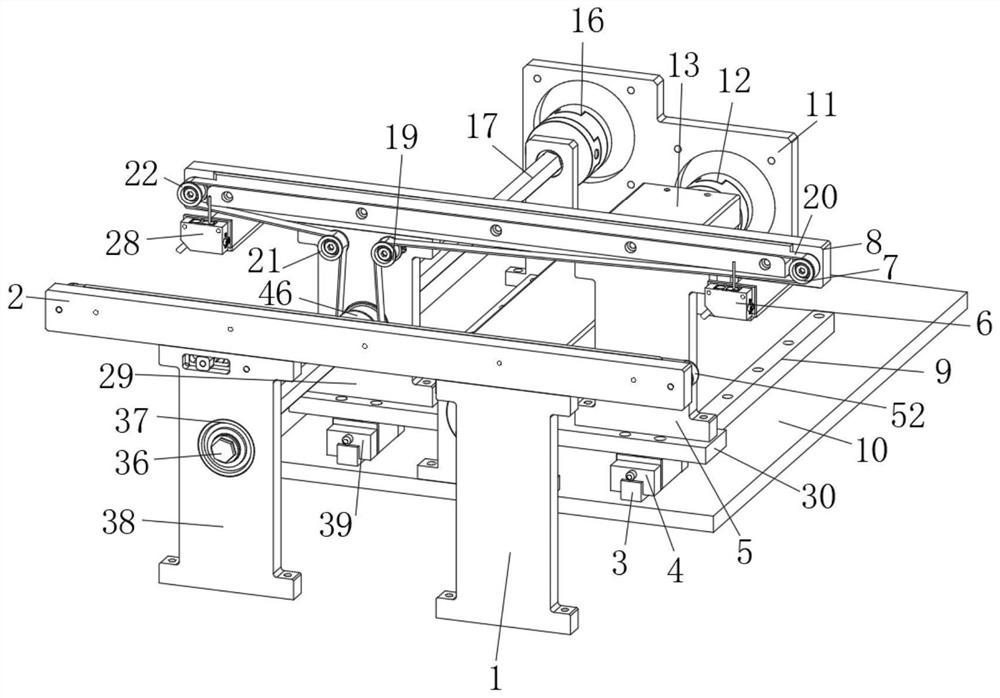 Adjustable assembly line table bed and using method