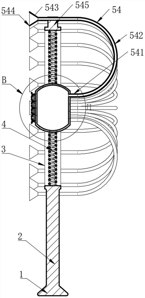 Carpet beater for treating dust with airflow