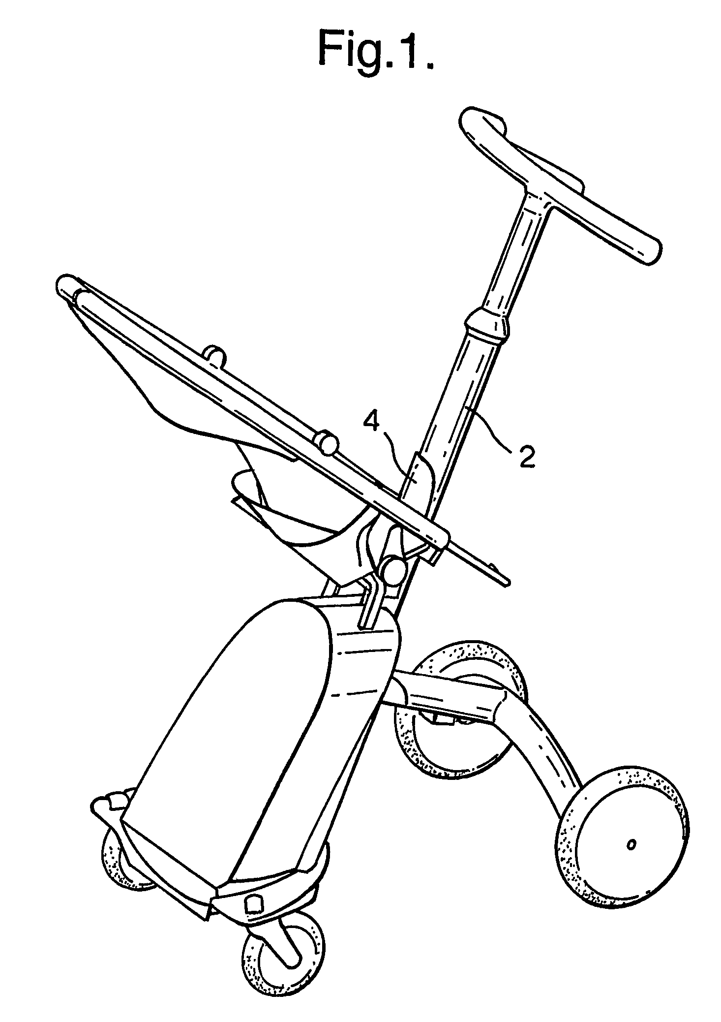 Device for height adjustment of a child seat and telescopically adjustable foot support
