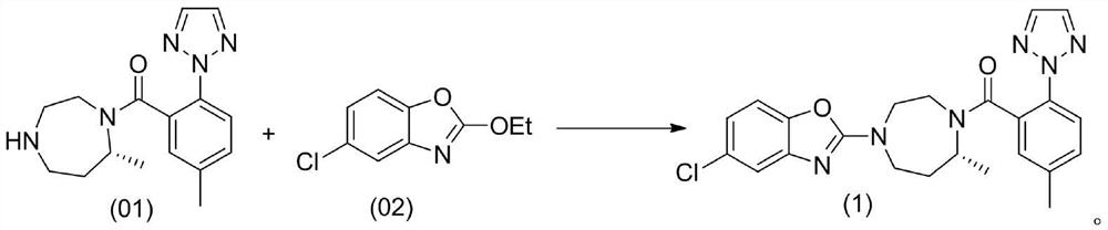 A kind of method for preparing n-heterocyclic compound