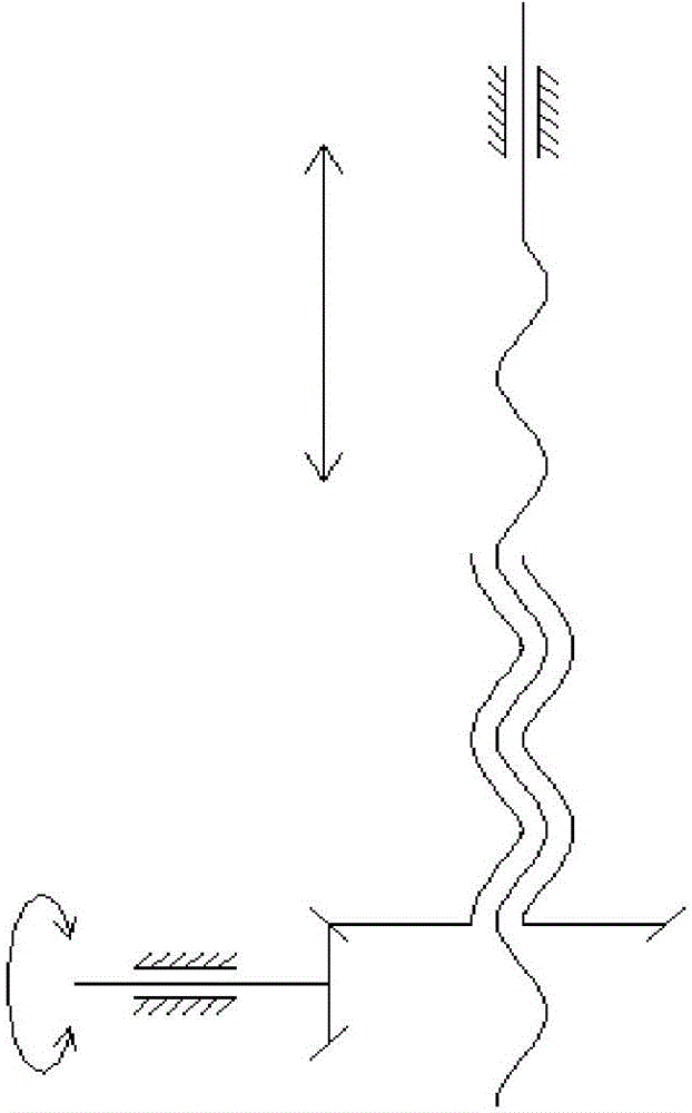 Spiral lifting mechanism
