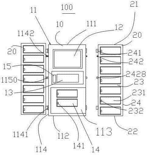 A combined logistics cabinet