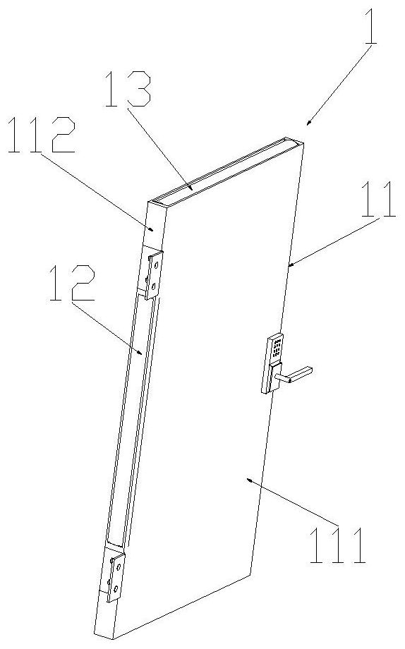 Anti-oxidation multi-layer structure wooden door