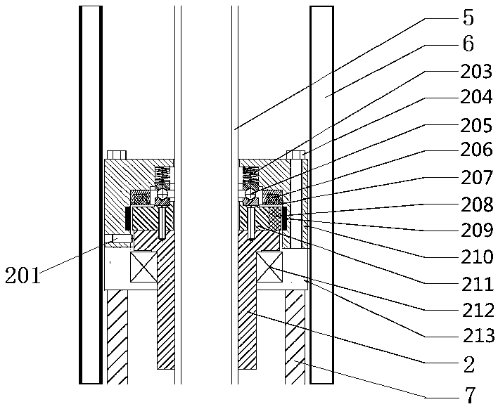 Anti-falling safety mechanism