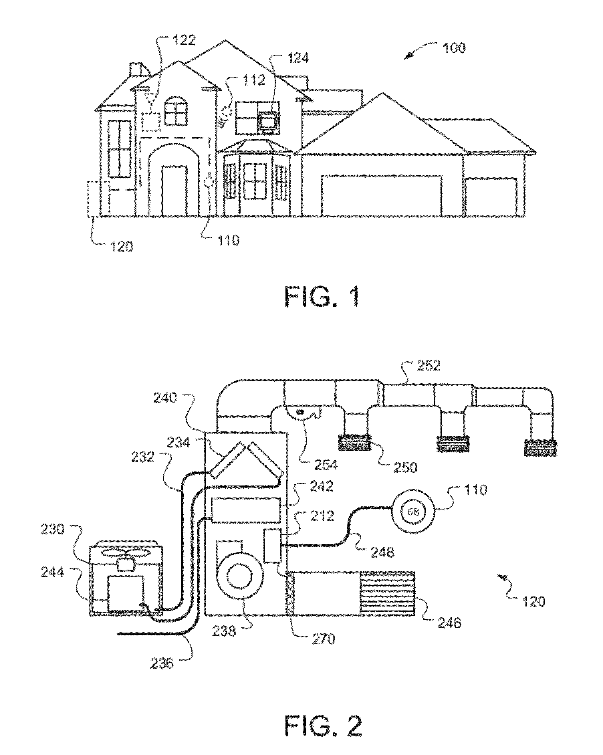Thermostat with self-configuring connections to facilitate do-it-yourself installation