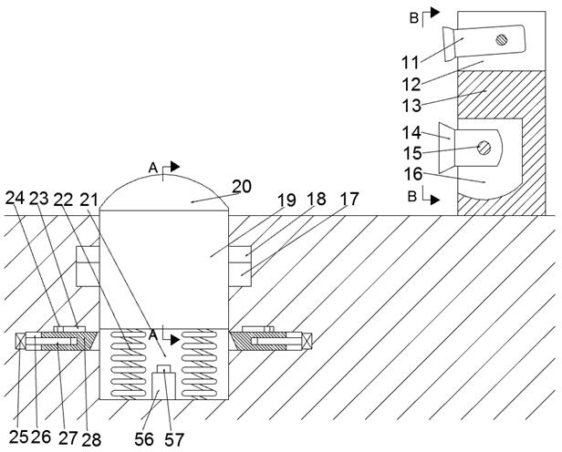 Building entrance barrier gate lighting trigger based on image analysis and using method thereof