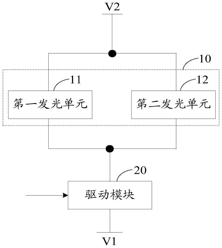 Self-luminous pixel circuit and display panel