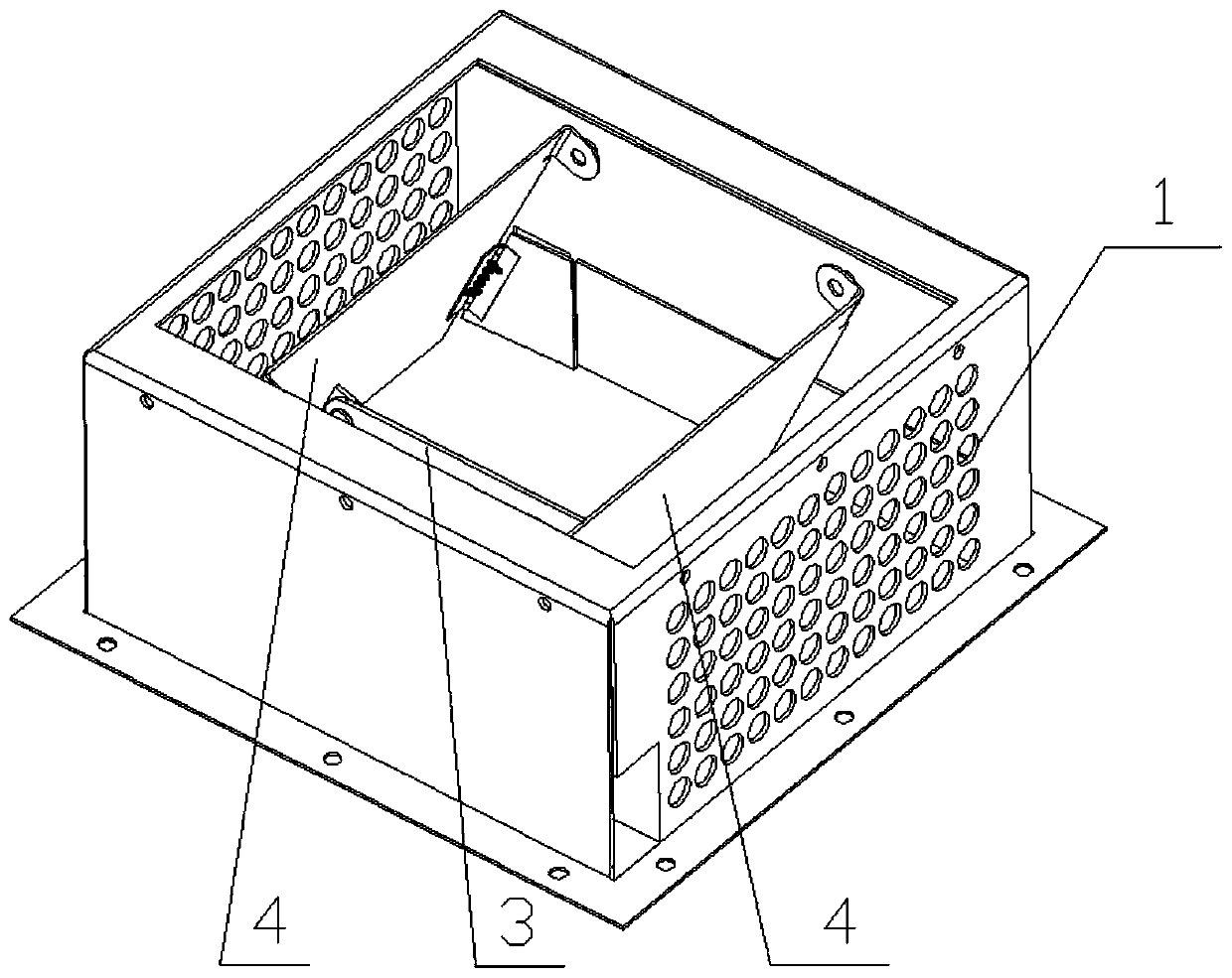 Rail vehicle and its air intake device