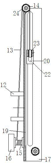 Overhead power transmission line laying device