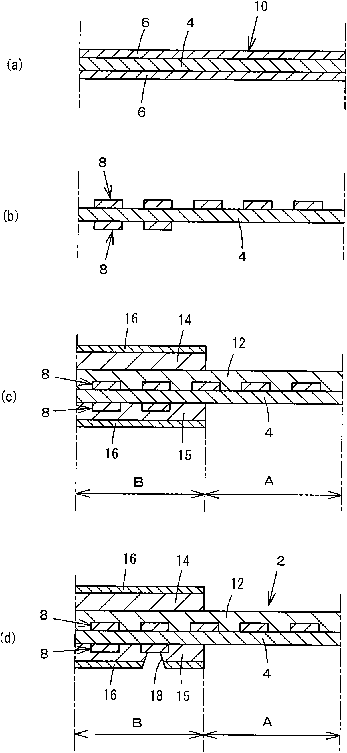 Flex-rigid wiring board and method of manufacturing the same