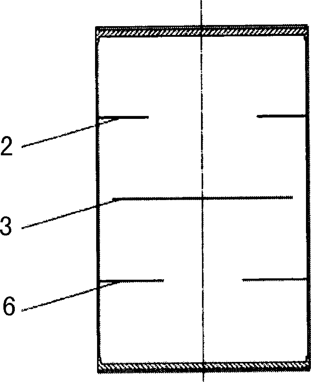 Shell side structure and shell and tube vinyl acetate synthesis reactor with same