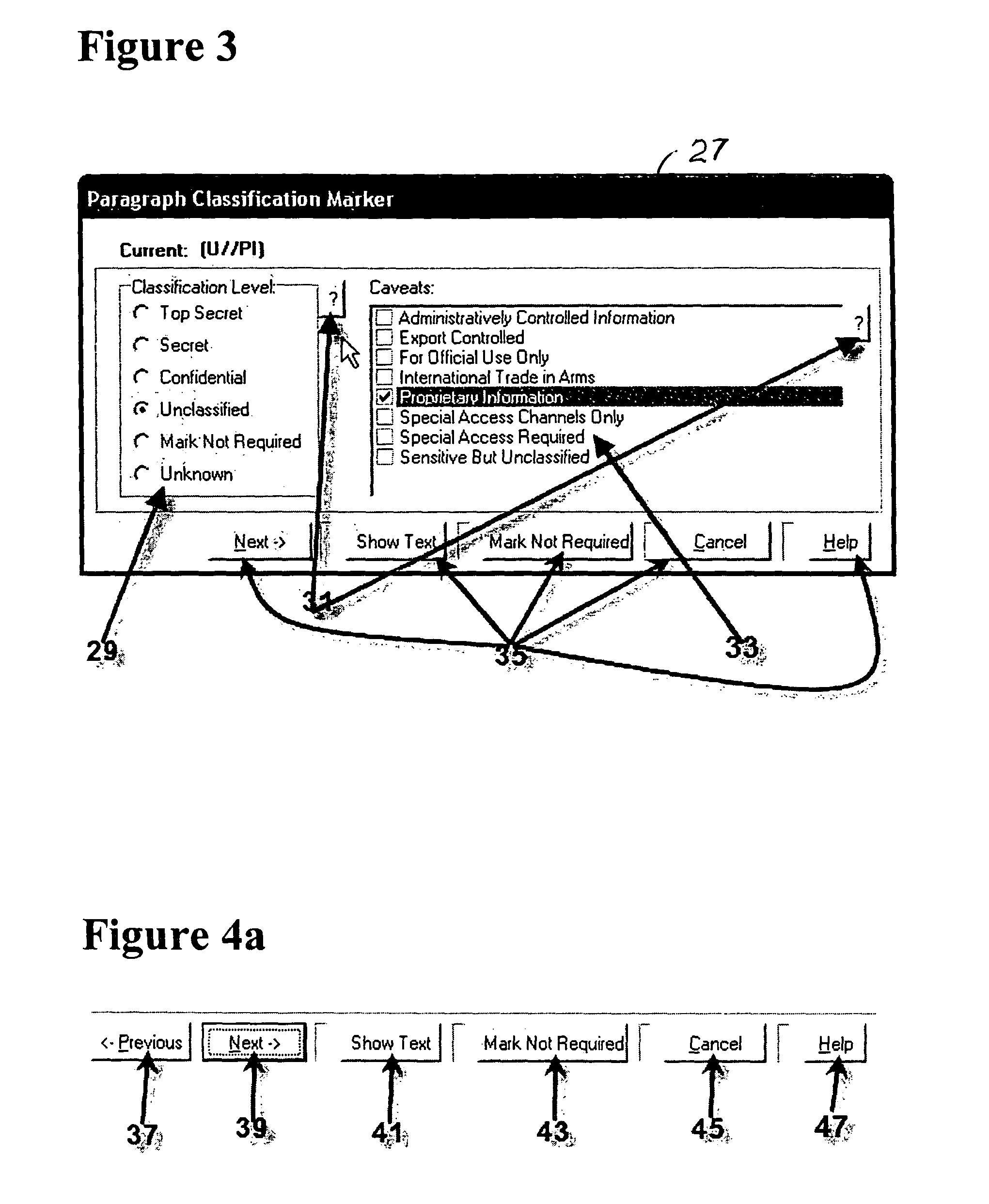 Method for providing customized and automated security assistance, a document marking regime, and central tracking and control for sensitive or classified documents in electronic format