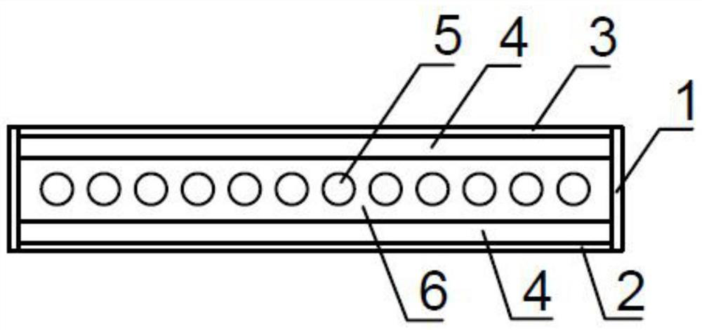 Prefabricated board with grab rail