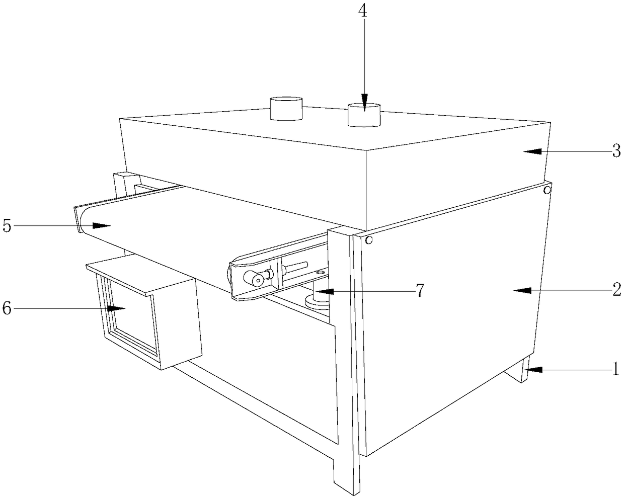 Hardware plate surface quick-polishing device