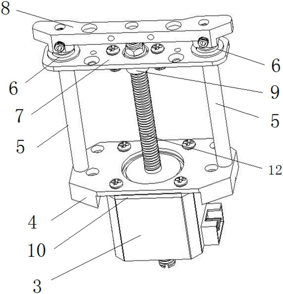 Focusing device for stage lamp
