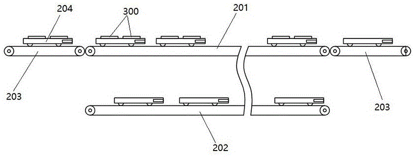 Automatic auxiliary material pasting device