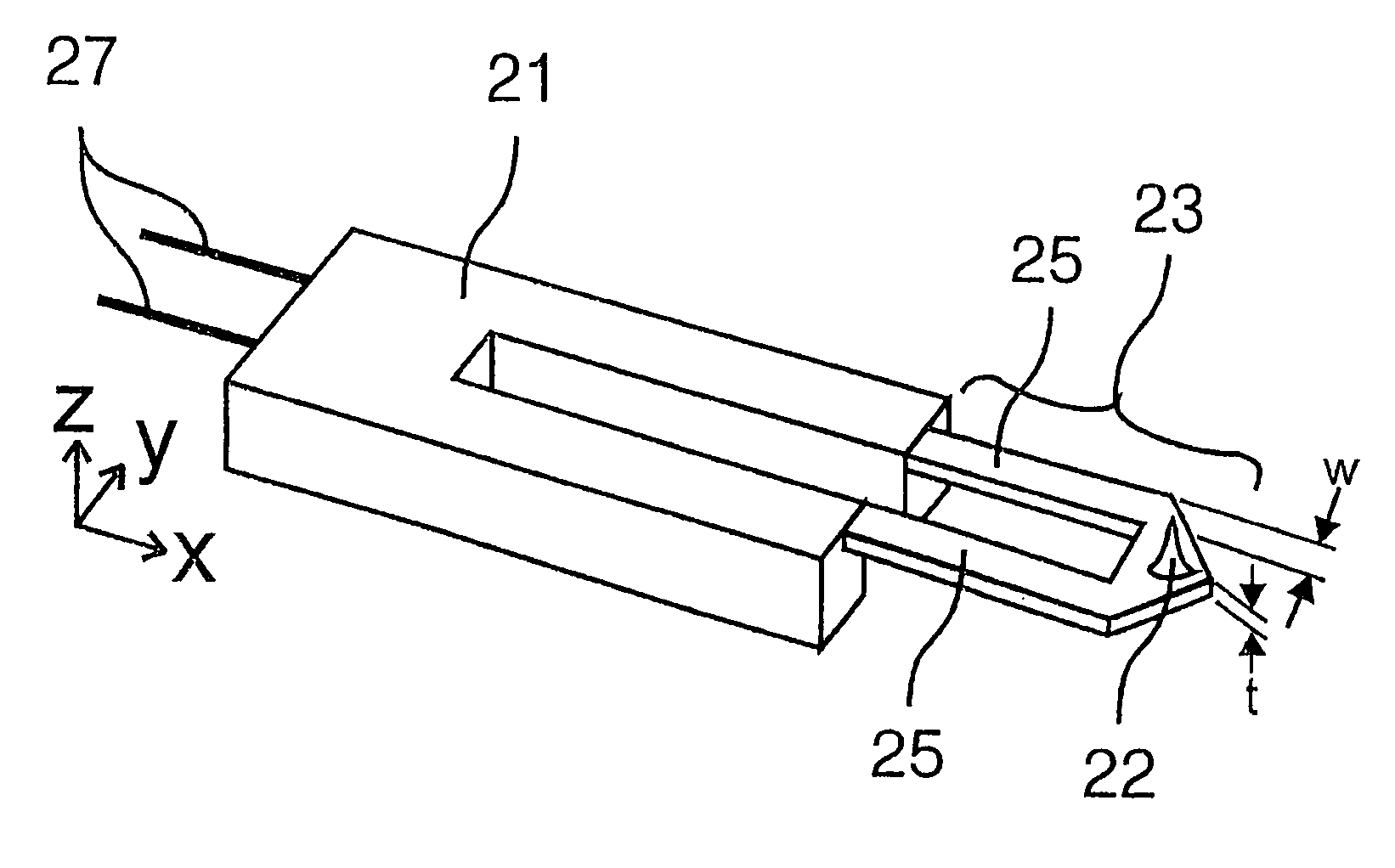 Actuating and sensing device for scanning probe microscopes